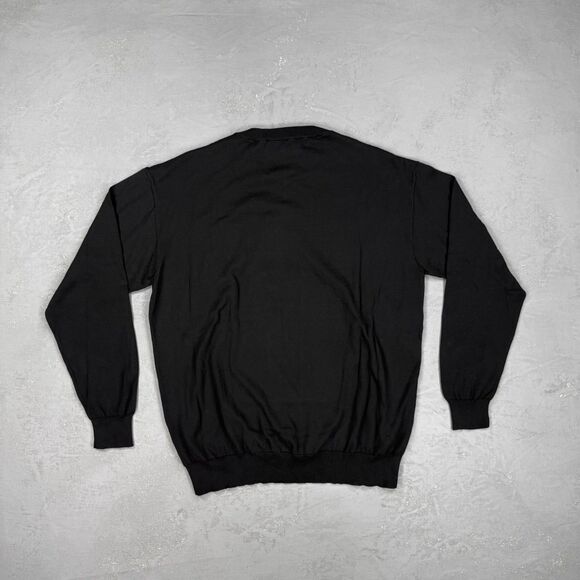 NWT Moschino "This Is Not a Moschino Toy" Black Cotton Knit Teddy Bear Sweater - Picture 5 of 5